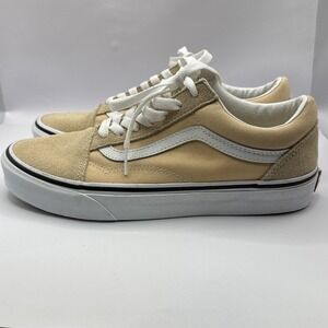 VANS Old Skool Skate Shoe Suede & Canvas Men's SZ‎ 6 Women's Sz 7.5 Tao's Taupe